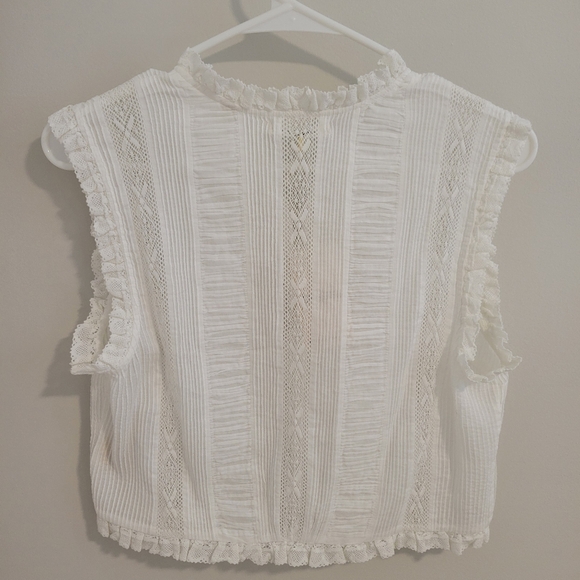 NWT DÔEN Hallie Top in Salt - Picture 4 of 5